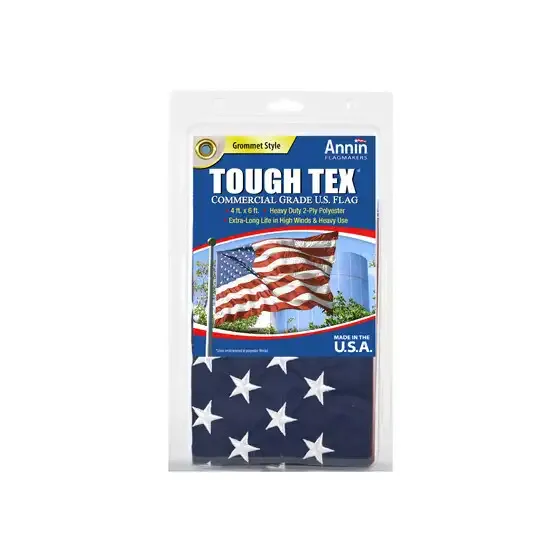 Annin Flagmakers 182004 4'X6' Tough Texas Usa Flag