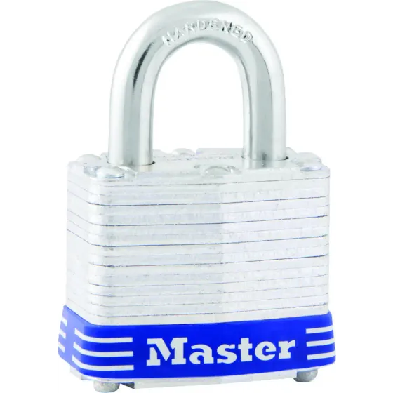 Master Lock 3D 1-1/2 Inch 4 Pin Tumbler Steel Padlock 3D