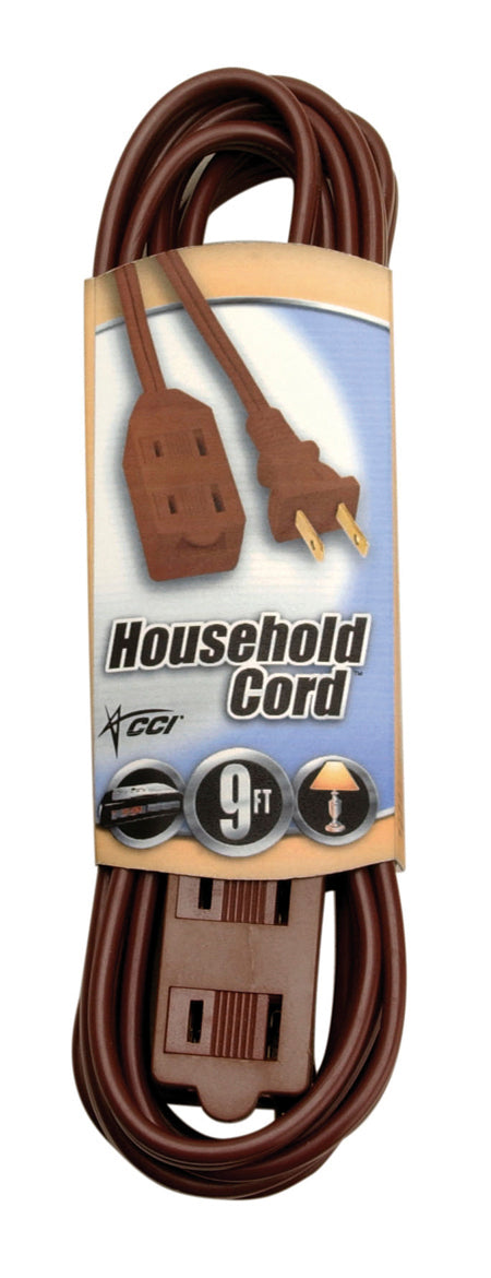 Coleman Cable 94028907 Cube TAP, 16/2 9' Brown Ext