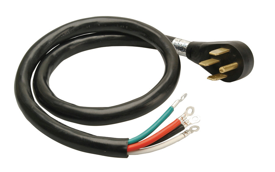 Range Power Supply Cord, 50A, 125/250V, 4'