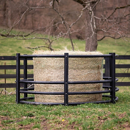 Century Livestock Feeders Poly Round Bale Standard Feeder, 8 ft. x 3 ft. 10 in.
