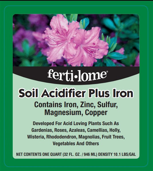 VPG Fertilome Soil Acidifier Plus Iron, 32 Oz