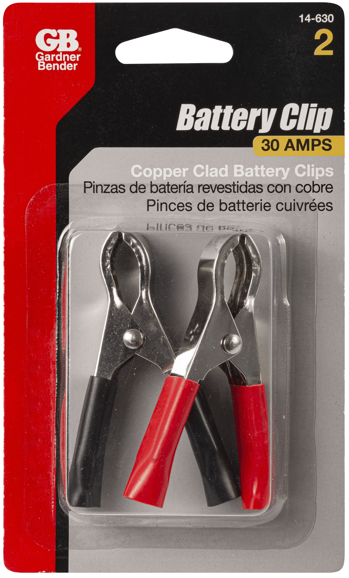 GB 14-630 30 Amp Insulated Battery Clamps