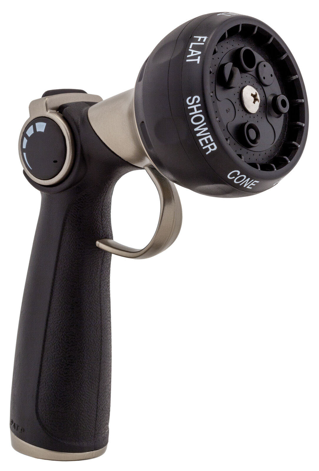 Orbit 7 Pattern Adjustable Multi-Pattern Metal Turret Nozzle
