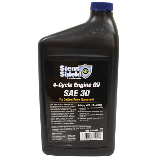 Stens Shield 4-Cycle Engine Oil SAE 30, 32 oz. bottle