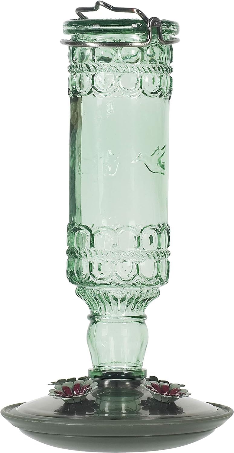 Perky-Pet Hummingbird Glass Nectar Feeder 4 ports