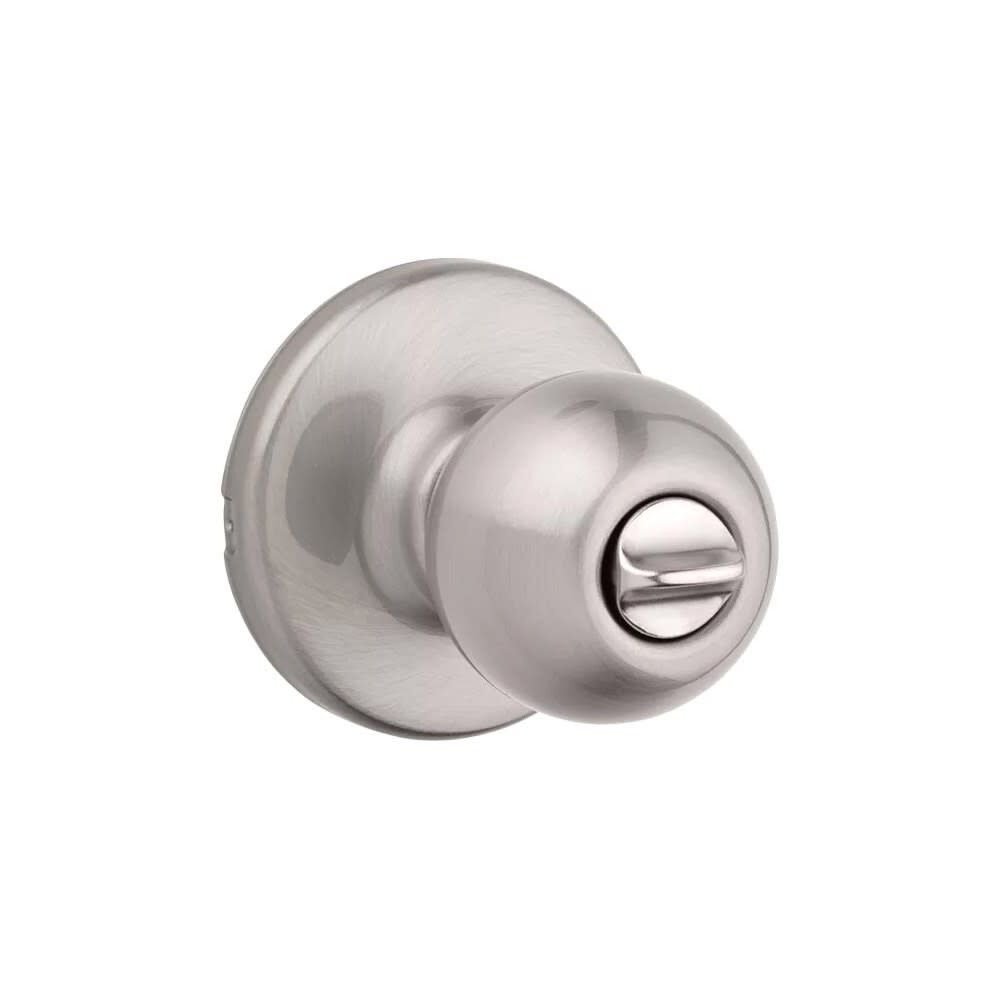 Kwikset 300P 15 CP Polo Bed And Bath Privacy Lockset Satin Nickel