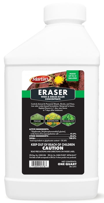 MARTIN'S ERASER WEED & GRASS KILLER