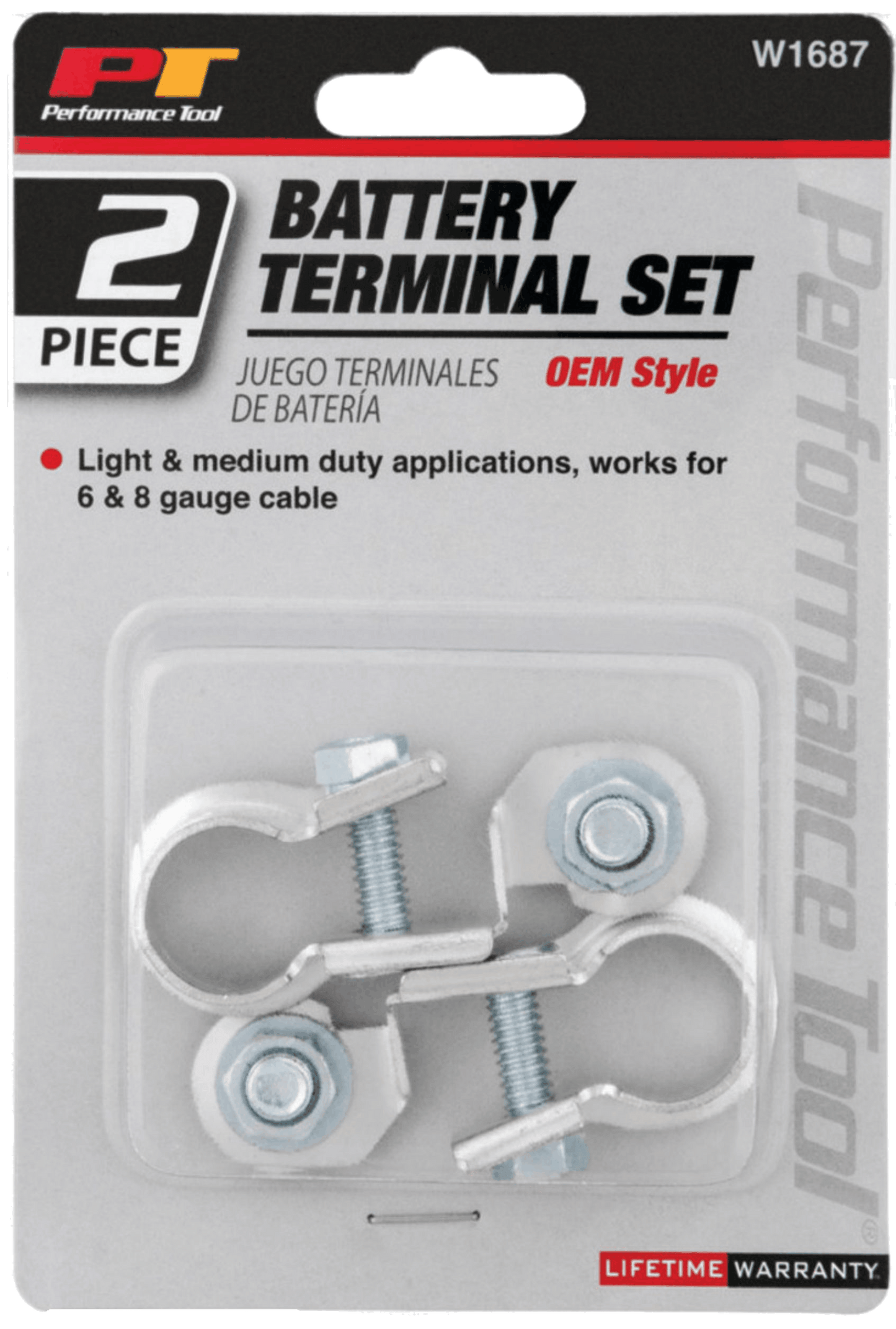 Performance Tool Battery Terminals W1687 OEM Set