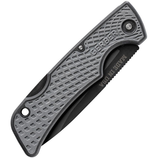 Gerber 31-003040N Folding Knife, 2.6 in L Blade, 420hc Stainless Steel Blade