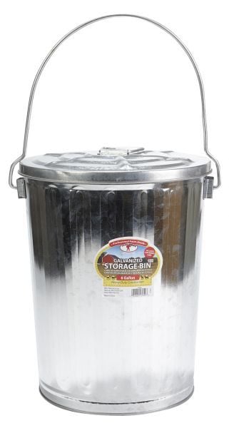 Galvanized Garbage Cans and Lids