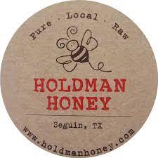 HOLDMAN RAW TEXAS WILDFLOWER HONEY 16oz.