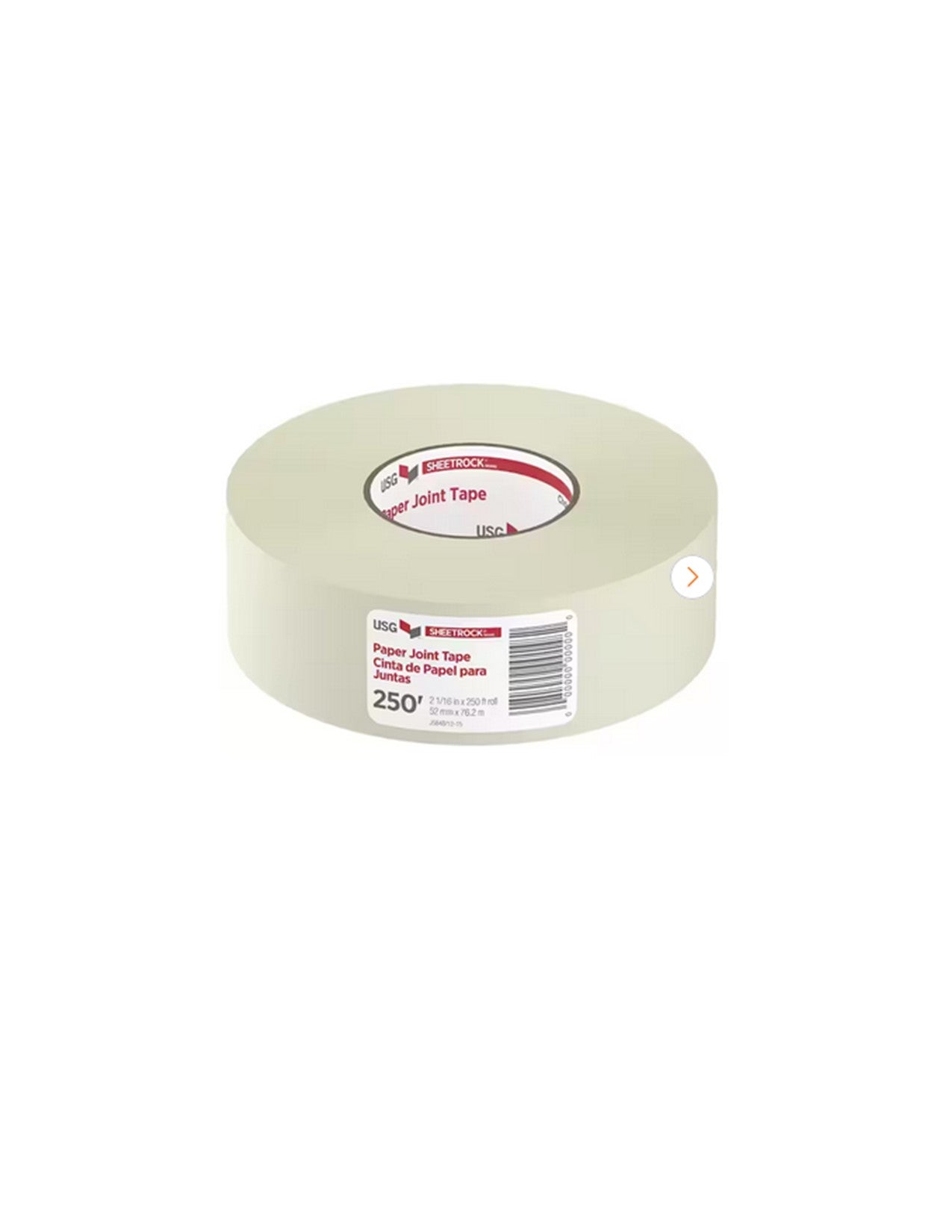 Joint Tape 2-1/16 in. x 250 ft. Paper Drywall
