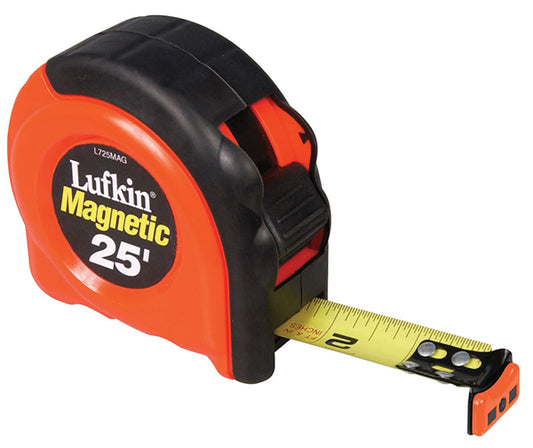 TAPE MEASURE 25' ORANGE LUFKIN