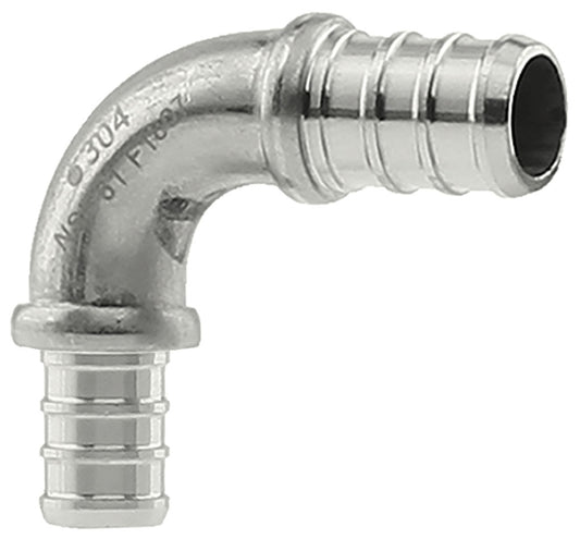 PEX 1/2" SS ELL 90 304
