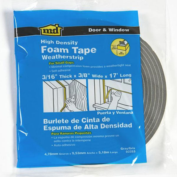 FOAM WINDOW & DOOR SEAL WEATHER STRIP