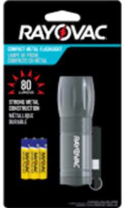 FLASHLITE COMPACT METAL LED RAYOVAC