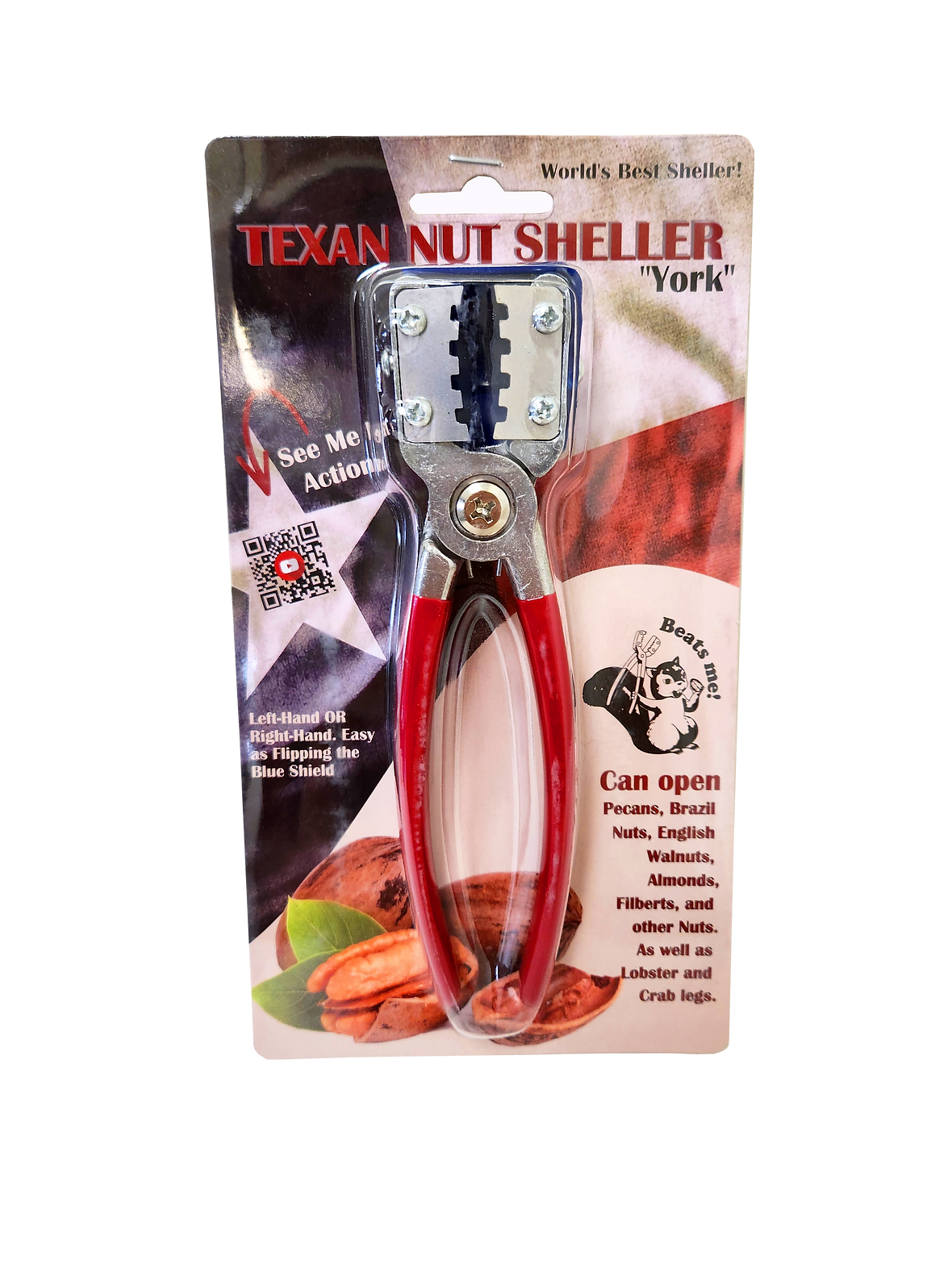 TEXAN NUT SHELLER "YORK". Worlds Best Sheller!