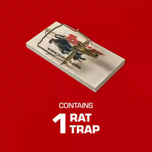 Tomcat Rat Trap Wooden Rat Size