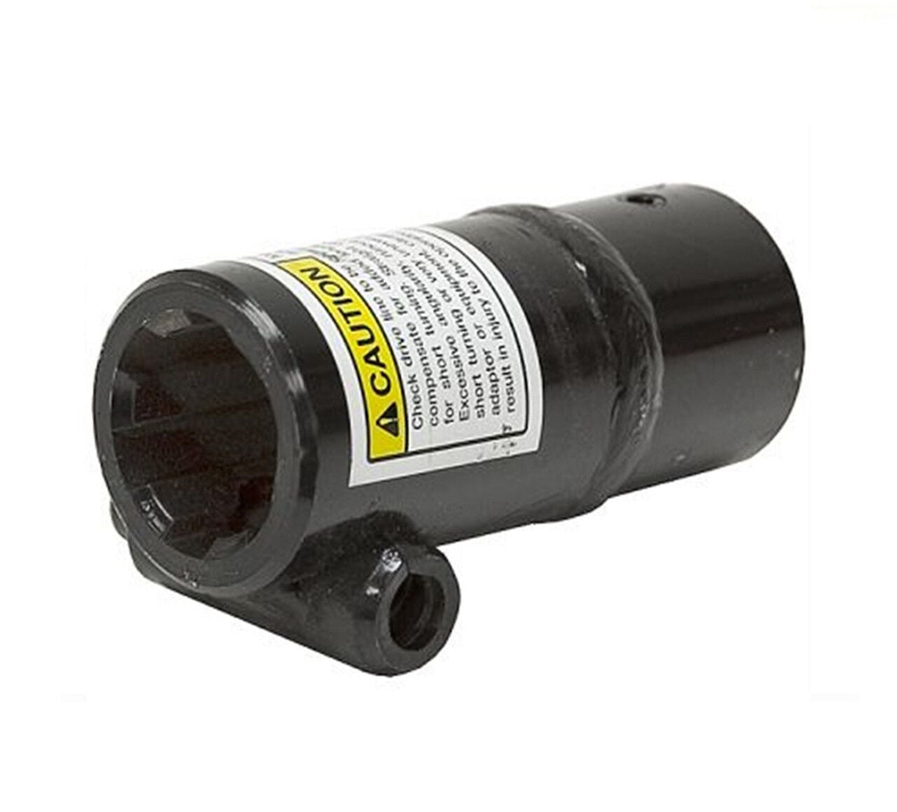 3/4 in Round x 1-3/8 x 6 in Spline Bore Size 3/16 in Hitch Snap Pump Adapter