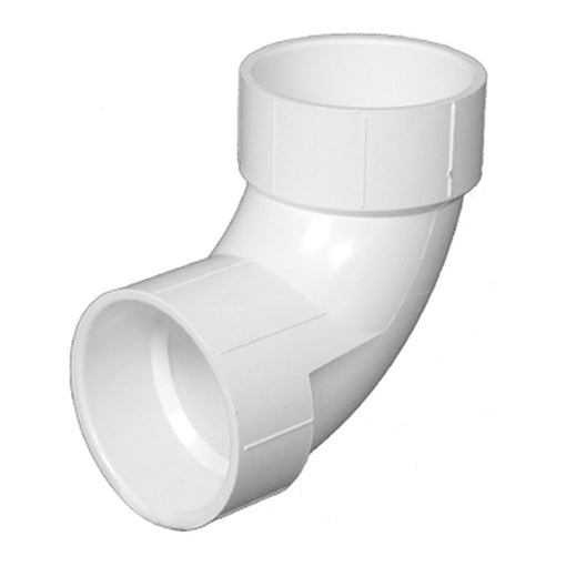4"  PVC DWV  ELBOW 1/4 BEND