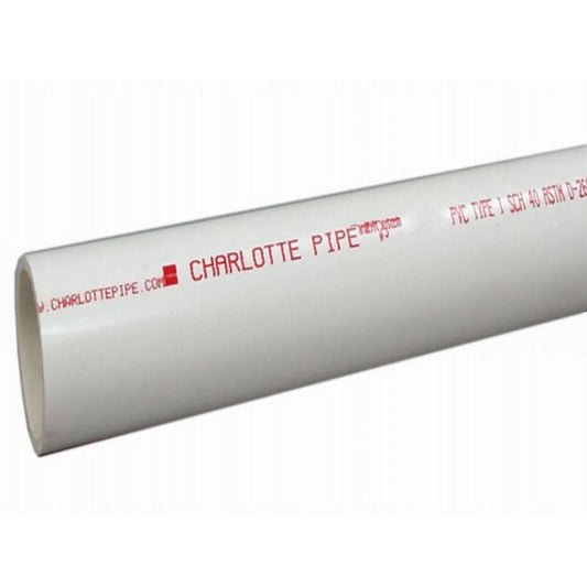 4 in. x 10 ft. PVC Schedule 40 DWV Pipe