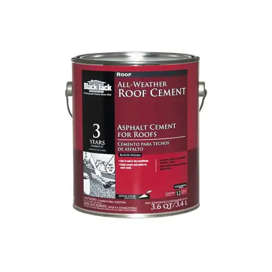 Gardner 6230-9-34 Wet R Dri All Weather Roof Cement 1 Gallon