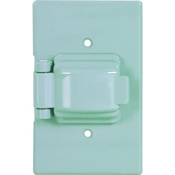 Eaton Wiring Devices S1961 1 Gang Non Metallic Receptacle And Toggle Switch Cover