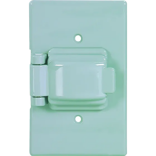 Eaton Wiring Devices S1961 1 Gang Non Metallic Receptacle And Toggle Switch Cover