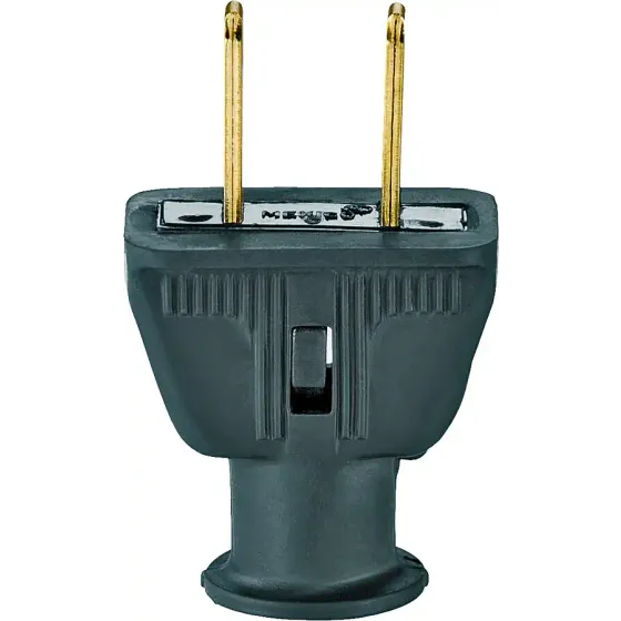 Eaton Wiring Devices 183BK-BOX 2 Wire Rubber Plug Black