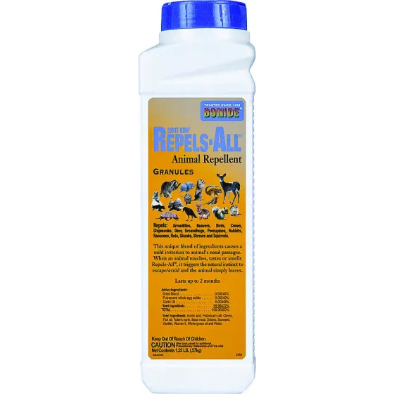 Bonide 23606 Shot-Gun Repels All Granules 1-1/4 Pound