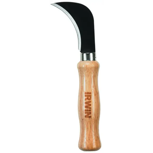 Irwin 1774108 7.5 Inch Fixed Curved Blade Linoleum Knife