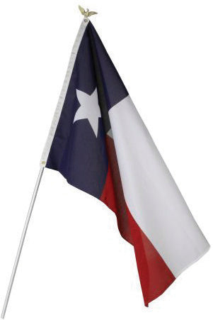 3'x5' Cotton Texas Flag Kit