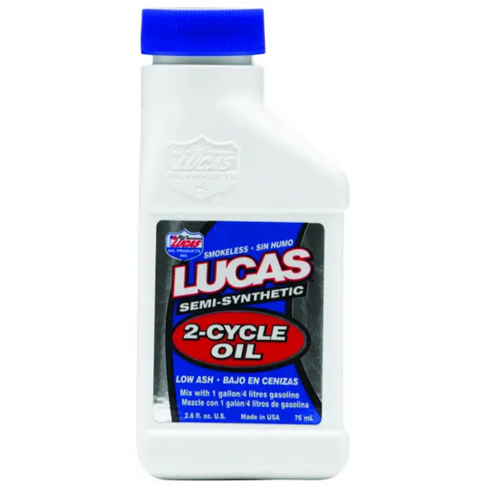 Lucas Oil 10058 2-Cycle Engine Oil 2.6 oz. Bottle