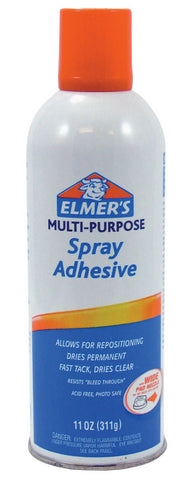 Elmer's E451 Multi-Purpose Spray Adhesive, 11 oz, Aerosol