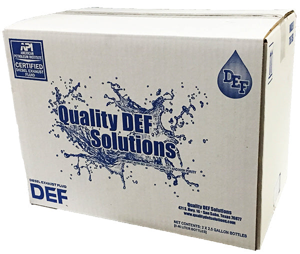 DEF DIESEL EXHAUST FLUID 2.5 GALLLON