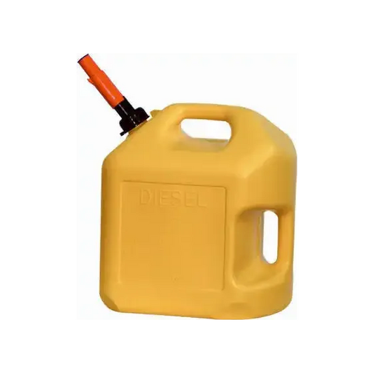 Midwest Can 8610 5 Gallon Yellow Diesel Can
