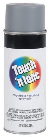 Rust-Oleum Touch n Tone Flat Flat Gray Primer Spray Paint 10 oz.
