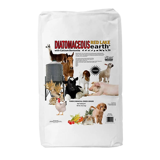 Red Lake Diatomaceous Earth Powder - 40 lb