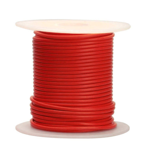 AUTO WIRE 16G  STRAND RED 100' ROLL