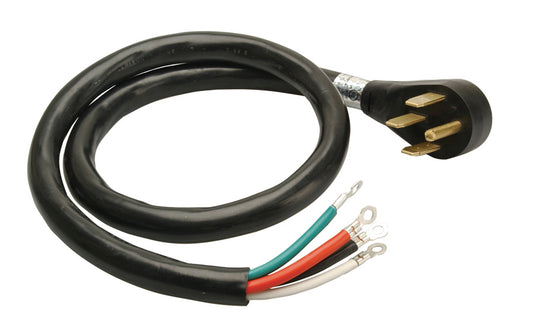 Range Power Supply Cord, 50A, 125/250V, 4'