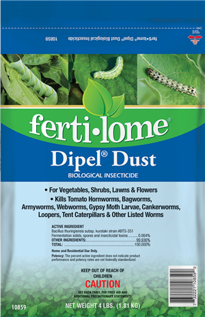 DIPEL DUST BIOLOGICAL INSECTICIDE 4#