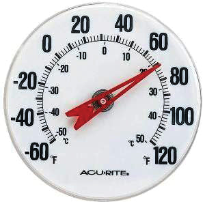 5" ROUND THERMOMETER ACURITE-ROUND : 5"