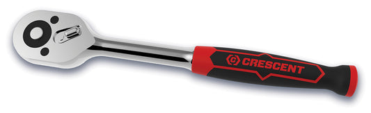 Crescent 1/2in Drive 72 Tooth Quick Release Dual Material Teardrop Ratchet 12-1/2 In.