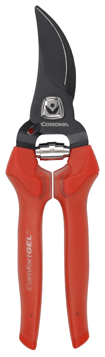 Corona BP 3214D ComfortGEL Bypass Hand Pruner, 3/4-inch cut , Red