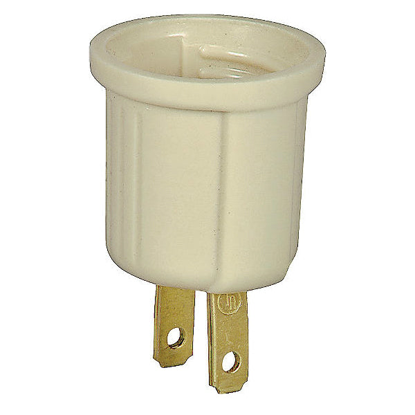 Eaton Wiring Devices 738V-BOX Keyless Plug In Lampholder Ivory