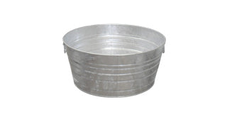 GALVANIZED 17 GALLON #3 BUCKET/TUB ROUND