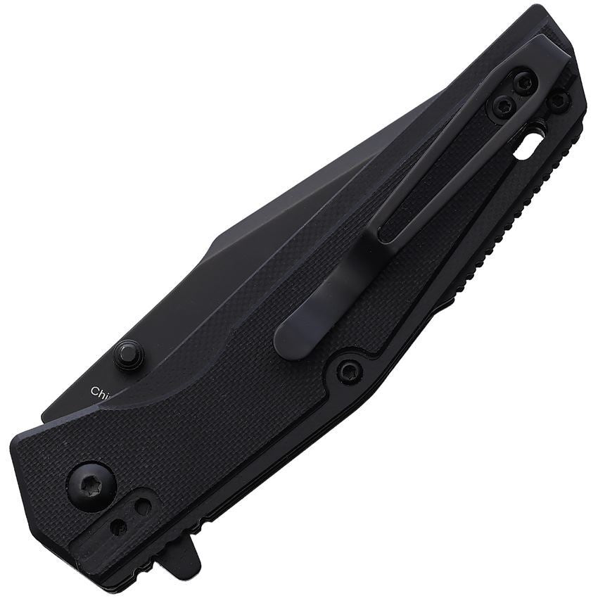 Bear & Son 61534 Linerlock Knife Black G10 Handles