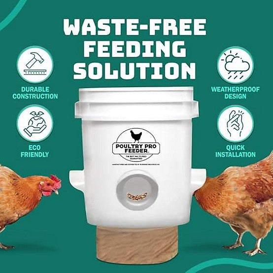 Riverbend Resources Poultry Pro Feeder Kit, Assembled