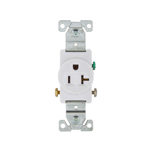 Eaton Wiring Devices 1877W-BOX 20 Amp 3 Wire Grounded Commercial Receptacle